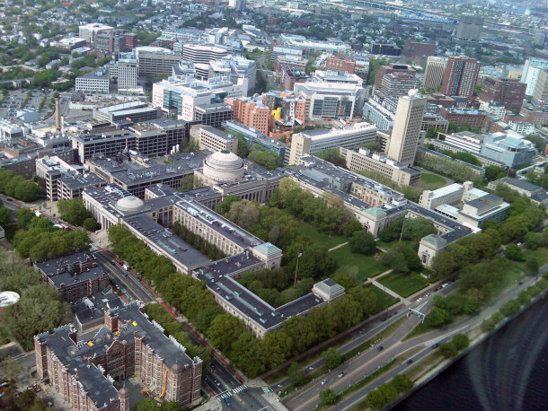 Aerial View of MIT