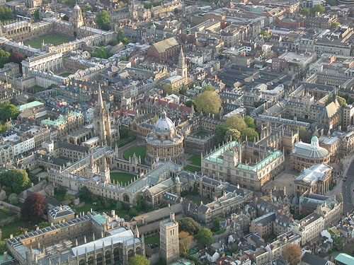 Aerial View of Oxford