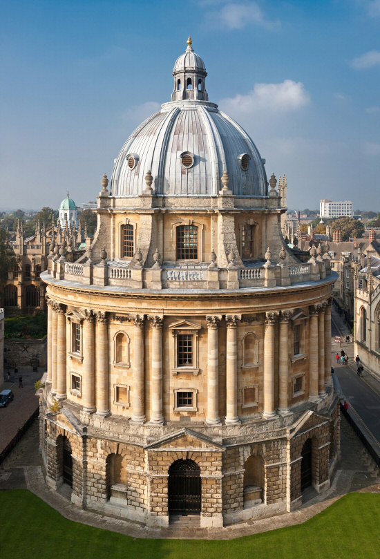 Radcliffe Camera Viewed from the Tower of the Church of St Mary the Virgin