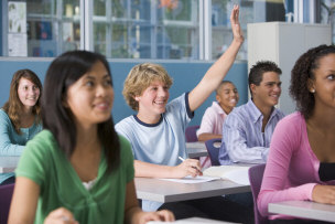 Students on Computers