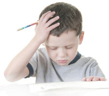 Child with Dysgraphia
