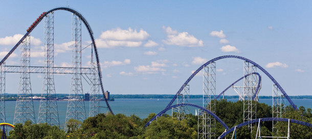 Cedar Point's Giga Coaster Millennium Force