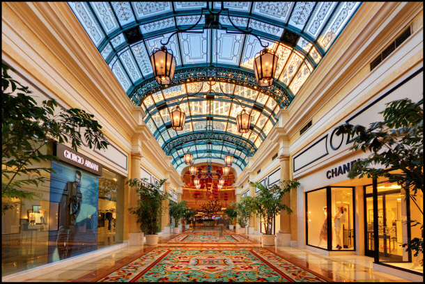 World Famous Forum Shops at Caesars Palace