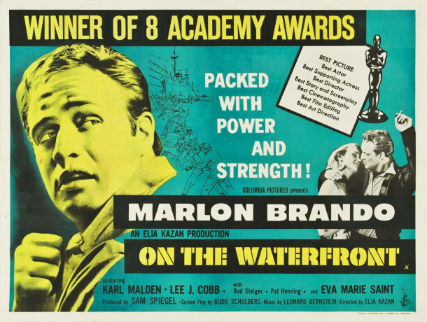 on the water front movie poster