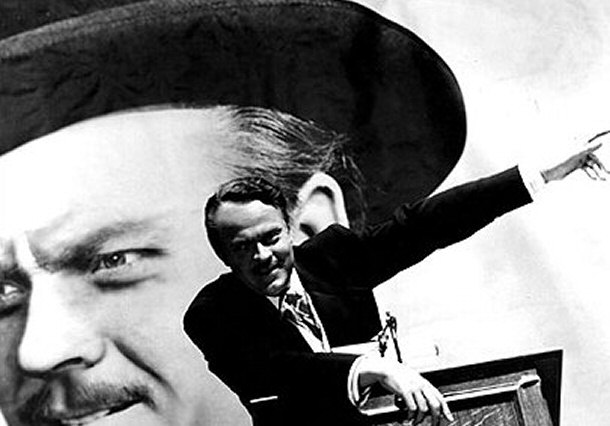 Orson Wells as Citizen Kane in 1941