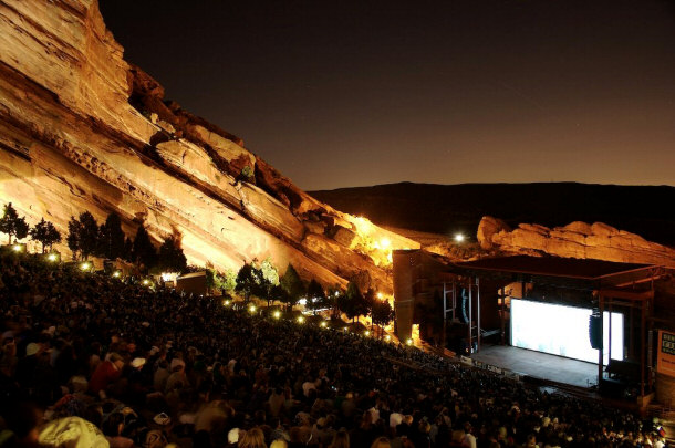 red rocks