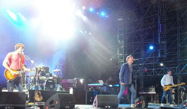 Blur Performing Live in Rome - July 23, 2013