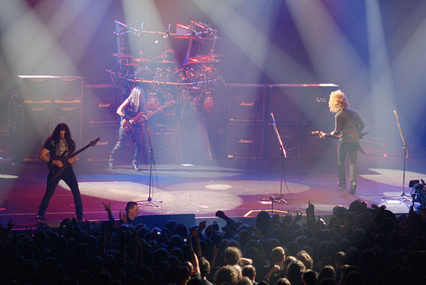 Megadeth Playing at Metalmania in 2008