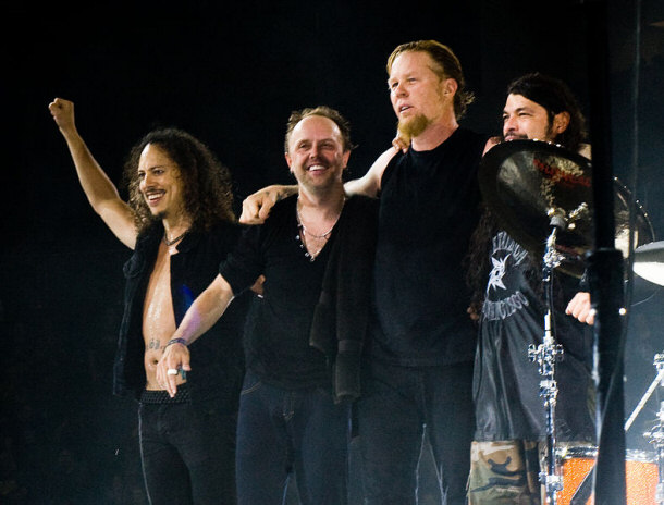 Metallica Live at The O2 Arena, London, England in 2008