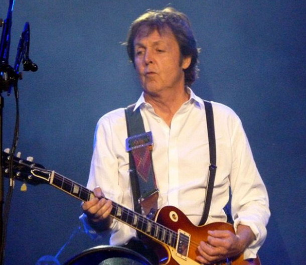 Paul McCartney Performing in Dublin, Ireland in 2010