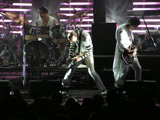 The Smashing Pumpkins at Le Grand Rex in Paris, France in 2007