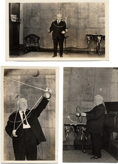 Magician David P. Abbott and His Famous Golden Ball Routine