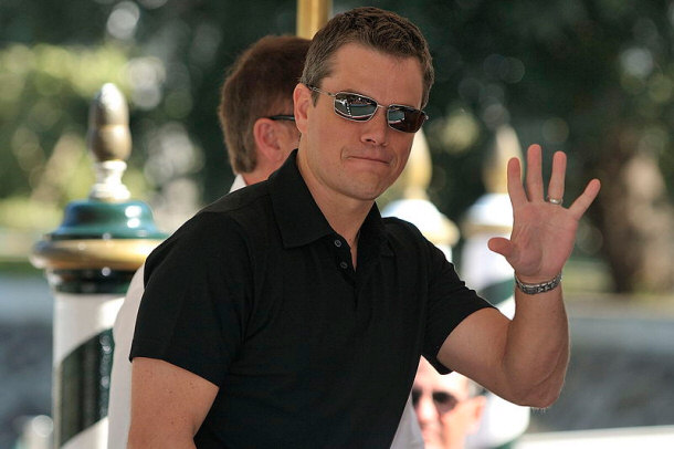 Matt Damon in 2009 at the Festival du Cinema de Venise