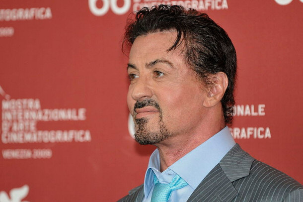 Sylvester Stallone at the Festival de Venise