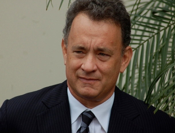 Tom Hanks in 2009 at a Ceremony at the Hollywood Walk of Fame to Honor George Harrison With a Star 