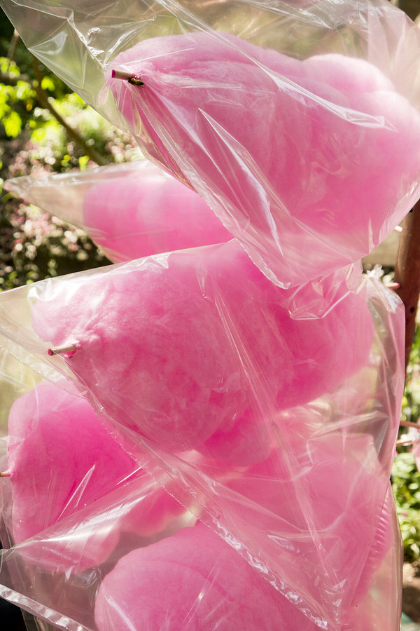 Bags of Cotton Candy