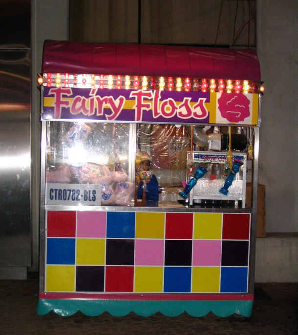 Fairy Floss sold at fair