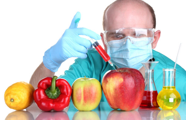 Injecting GMOs in Fruit
