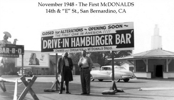 first Mcdonald's