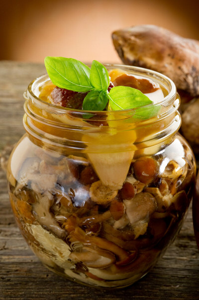 Pickled Mushrooms - Great for Enjoying Benefits of Fresh Mushrooms Just About Anytime!