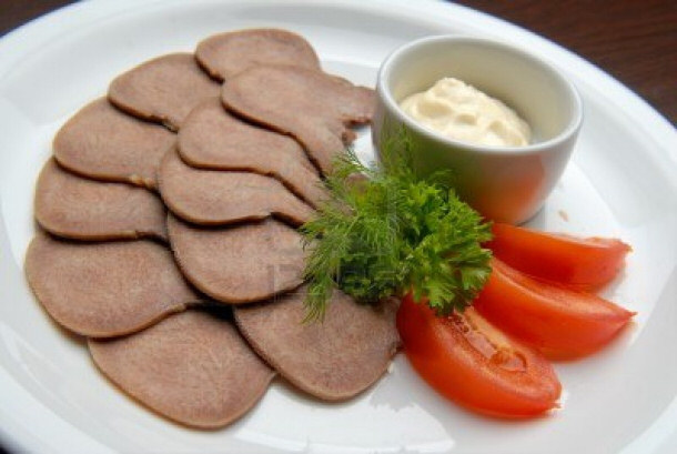 Cooked beef tongue - Lengua