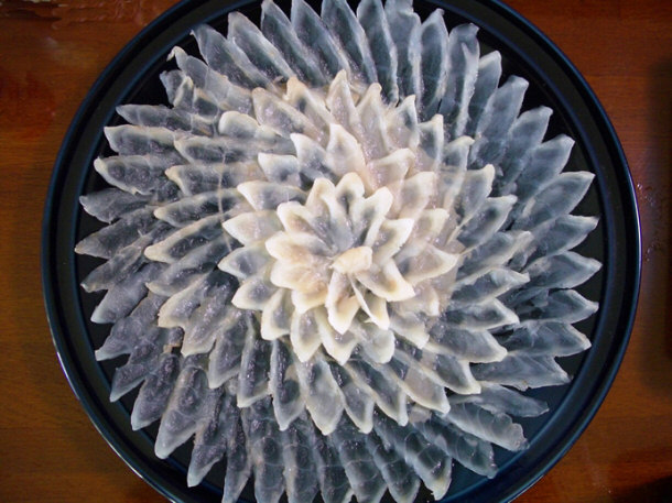 (Pufferfish) Fugu Sashimi