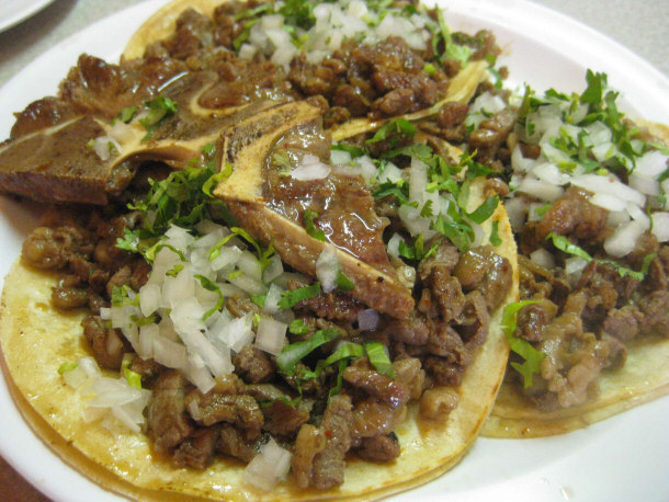 Tacos de Lengua Beef Tongue