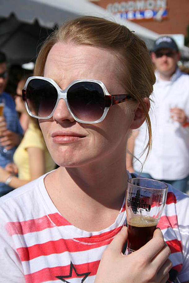 An Attendee at the 13th Annual World Beer Festival Held in Durham, North Carolina - 2008