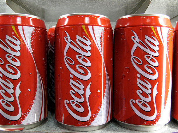 Coca-Cola aluminum cans