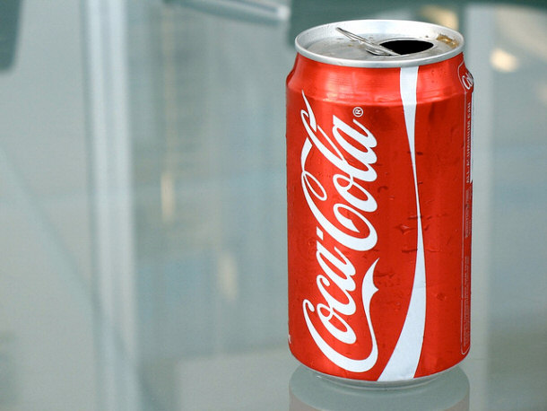 can of coca cola