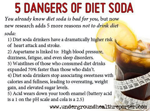 diet soda dangers