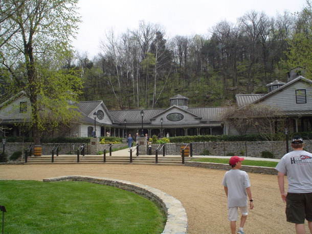 Jack Daniels Distillery Visitor Center Entrance Lynchburg, TN