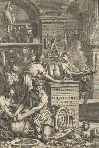 Frontispiece of 2nd Edition of Lister's Version of Apicius