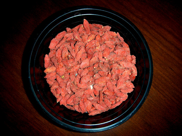 Bowl of Goji Berries