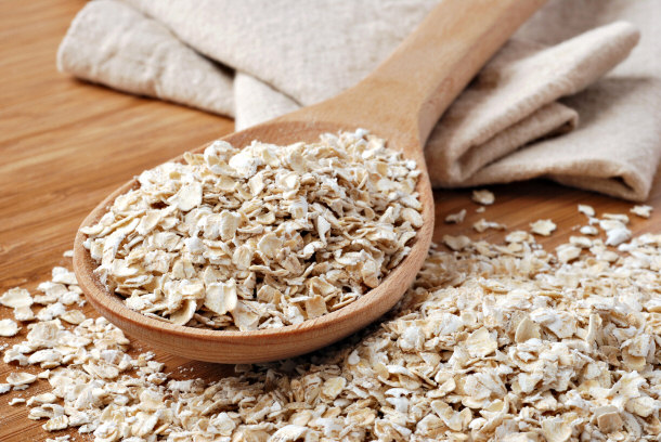 whole grains rolled oats