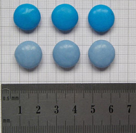 The Popular Candy Smarties Contain Brilliant Blue