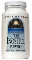 Bottle of Inositol Supplements
