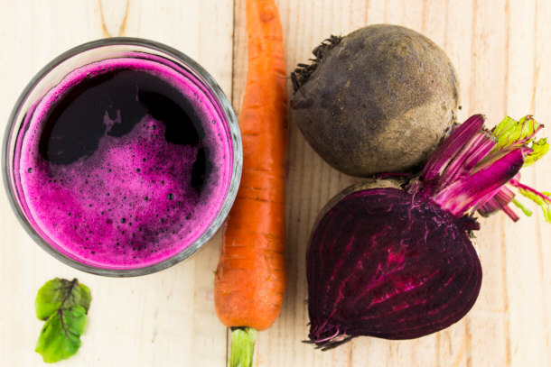 Fresh Red Beet Juice