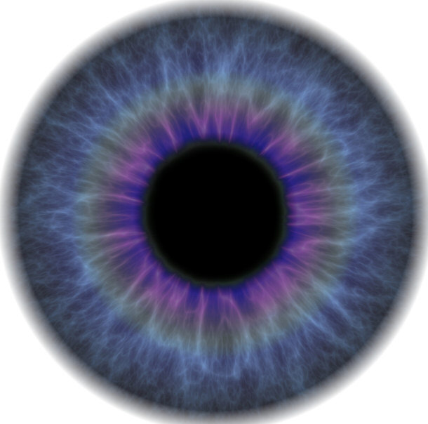 Human Iris Close-up