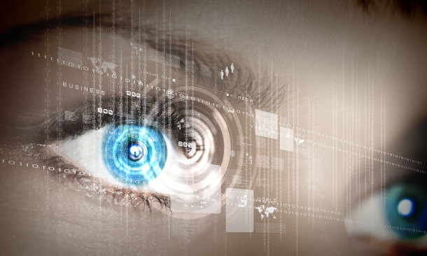 close focus, close viewing, close-up sight