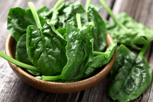 Dark Leafy Vegetables Like Spinach Are a Great Source of Lutein