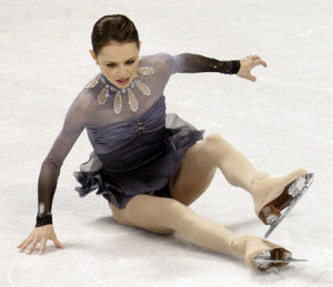 Frustrated figure skater