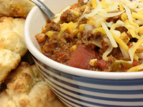 comfort food like chili