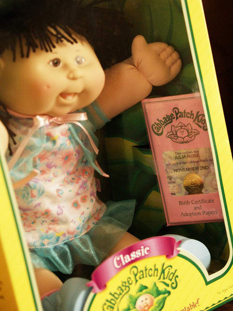 Cabbage Patch Kid in package