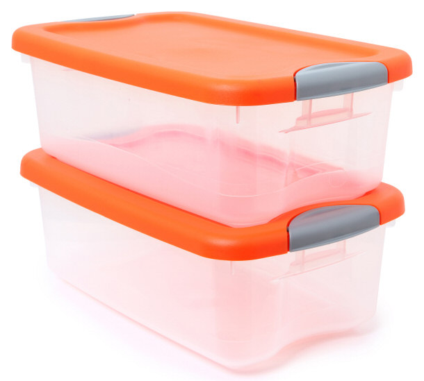 plastic storage bin