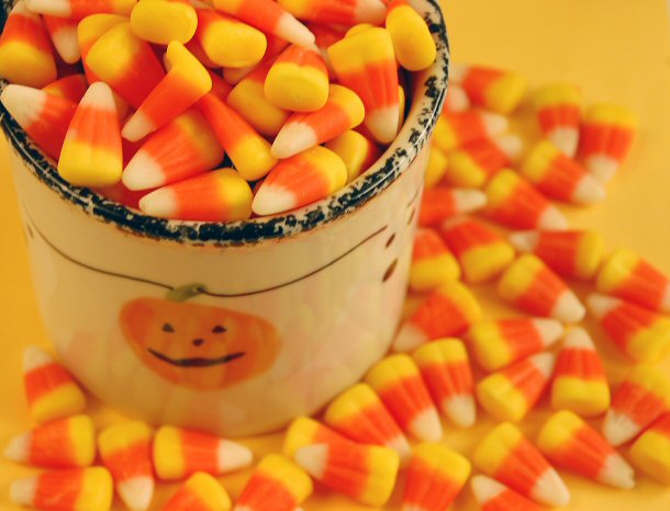Of course, no Halloween candy haul is complete without some candy corn.