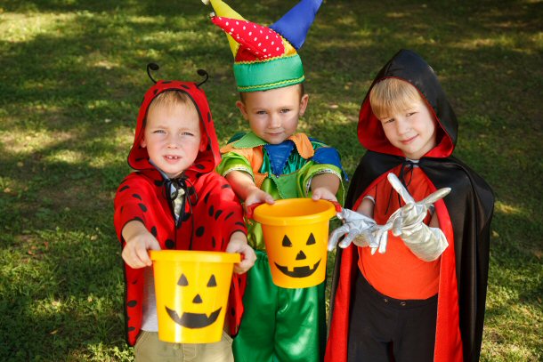 Ritual begging on holidays dates back to the Middle Ages. Guising or specifically dressing up on Halloween and other holidays for the purpose of begging, is mentioned as early as the 19th century in Scotland but it was probably around long before that.