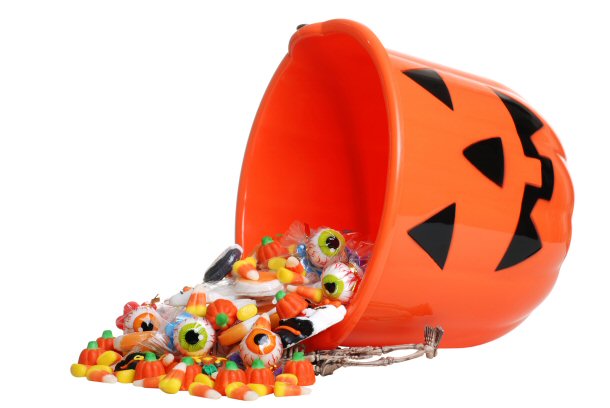 Most Halloween candy can be saved up to a year. 