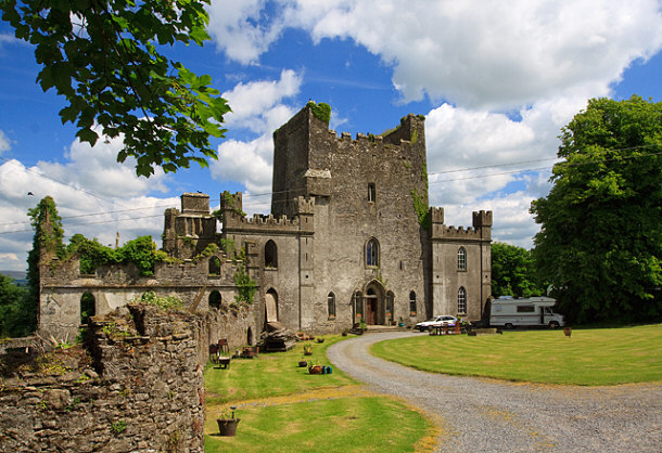Leap Castle in Ireland
