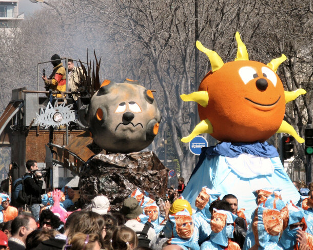 Celebrations in Marseille, France